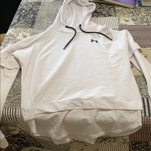 White under amour hoodie